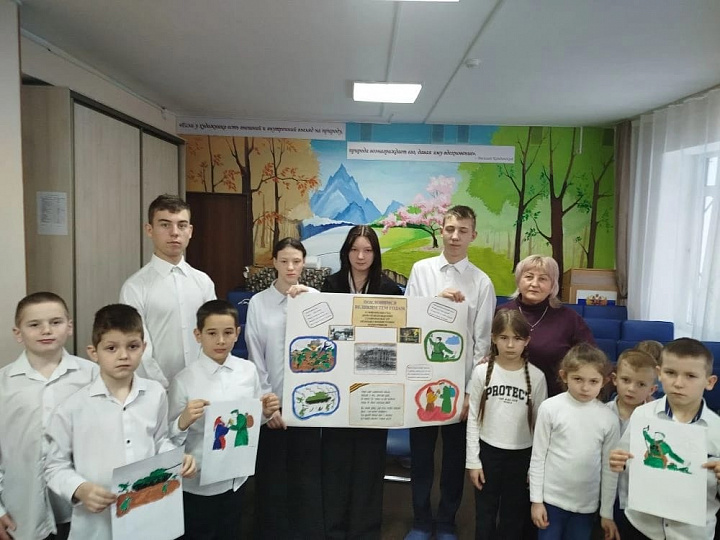 21 января, в день освобождения Ставрополя от немецко-фашистских захватчиков, в  ГКУСО "Ставропольский приют Росинка' проведено мероприятие   'Поклонимся великим тем годам'.